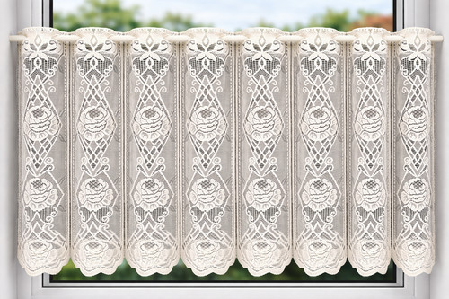 Sicily cream cafe net - net, curtain