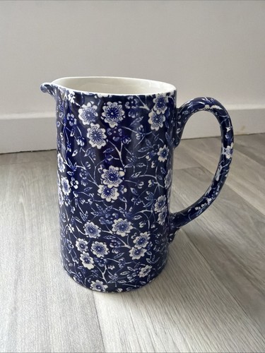 Burleigh blue calico pattern - calico,