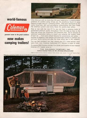 1967 coleman camping - 1967,
