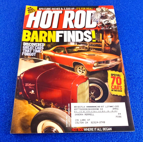 Hot rod october 2007 barn - 2007,