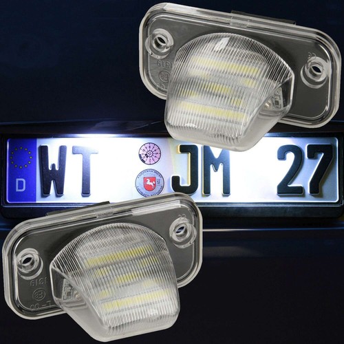 Led license plate lighting