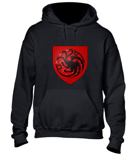 Targaryen shield hoody hoodie - targaryen,