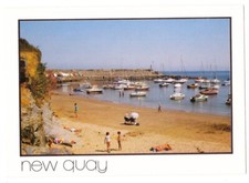 WELSH Vintage Postcard NEW QUAY, CEREDIGION, WALES 