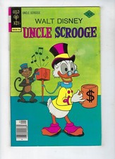 Walt Disney's Uncle Scrooge # 144 Gold Key Comics Bronze Age (Sept 1977) FN
