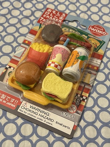 Pieces iwako eraser - 7,