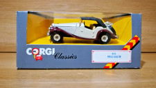 Corgi Classics 813 1955 MG TF - Cream/Burgundy - Boxed display model car 1985