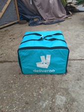 Large Deliveroo Thermal Carry Bag For Food Delivery - Good Conditon