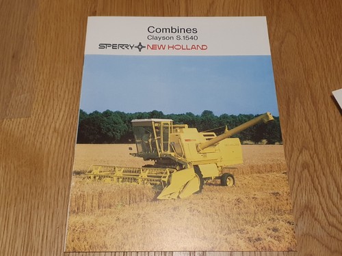 New holland clayson 1540 - holland, s.1540