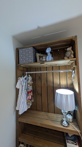 Rustic solid display unit - rustic,