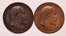 1910 UK Great Britain Farthing
