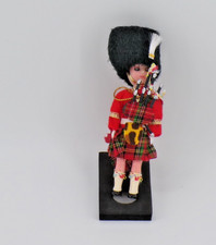 Vintage, 1950s Scottish Doll National Costum With Bagpipes in Original Packaging