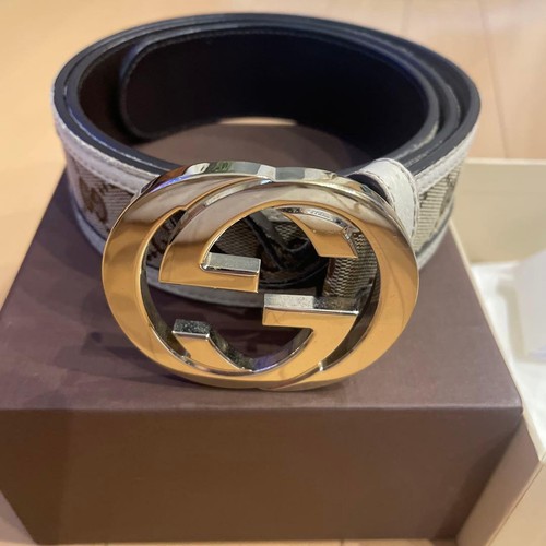 Gucci canvas belt - canvas,