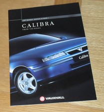 Vauxhall Calibra Brochure 1997