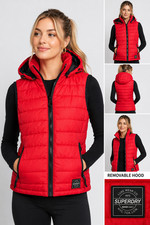Superdry Womens Red Padded