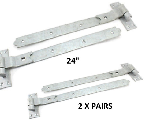 Galvanised cranked hook - galvanised,