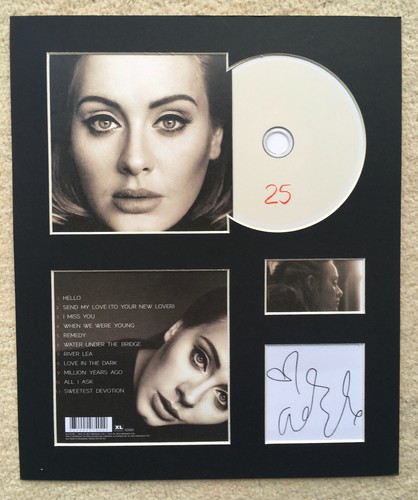 Adele signed autographed - -,