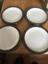 Set Of 4 Used  DENBY Black Jet