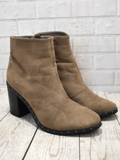 Womens Peacocks Brown Zip Up