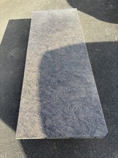 Round Edge wide worktop - Black/Gold granite - 2.09m x 745mm x 38mm