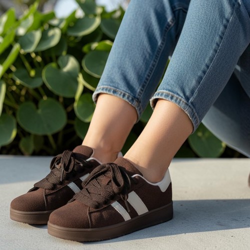 Ladies retro chunky trainers - ladies,