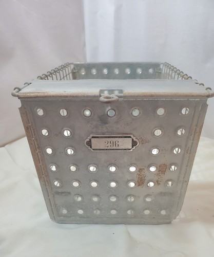 Vintage wire gym locker - wire,