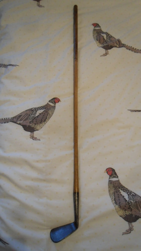Special mashie hickory shaft - mashie,