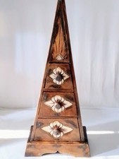 Pyramid Set Of 3 Drawers  In Good Condition See Photos