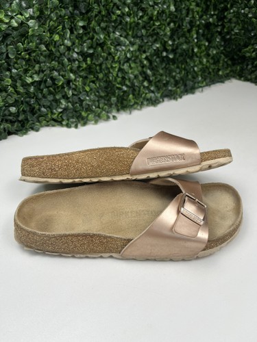 Women gold birkenstock - women's,