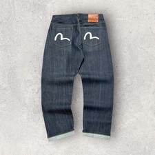 Evisu vintage selvedge jeans - evisu,