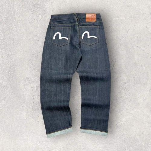 Evisu vintage selvedge jeans - evisu,