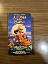 All Dogs Go to Heaven VHS