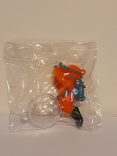 Orange floating diver - floating,