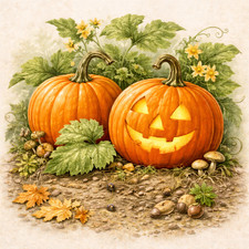 Pumpkin Jack O Lantern Seeds |