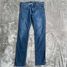 Replay Jeans Mens W34 L34 Navy