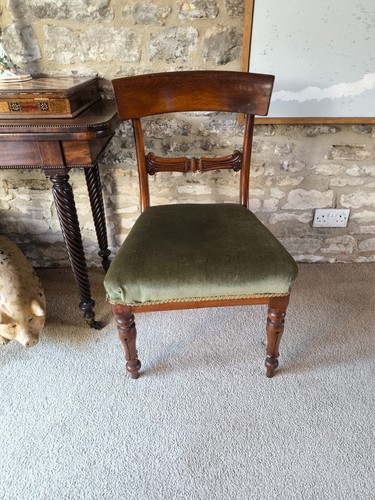 Antique regency dining chairs - regency,