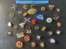 Scottish Enamel Metal Football