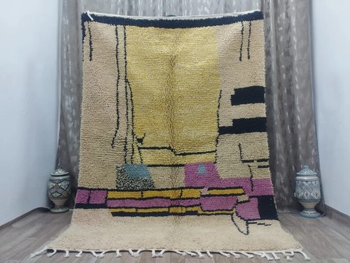 Moroccan rug beni ourain - moroccan,