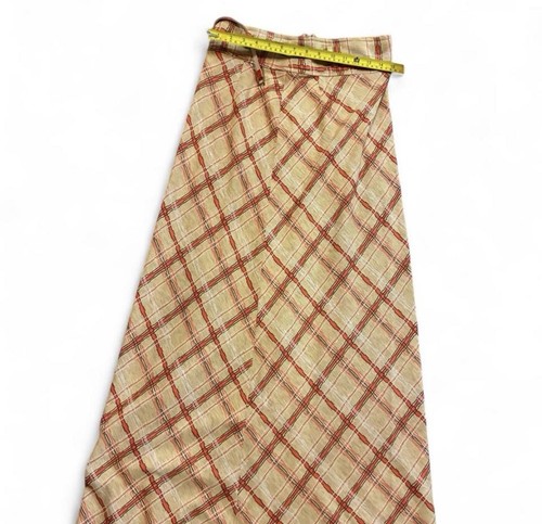 Women beige red plaid - beige,