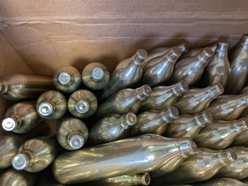 12g co2 unthreaded canister - co2,