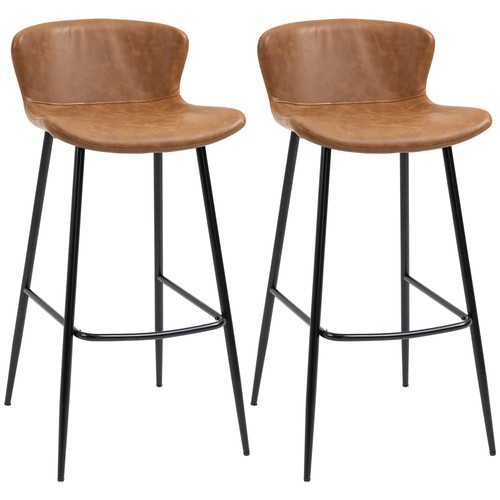 Homcom bar stools set - stools, 2,