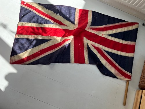 Vintage linen union jack - union, flag