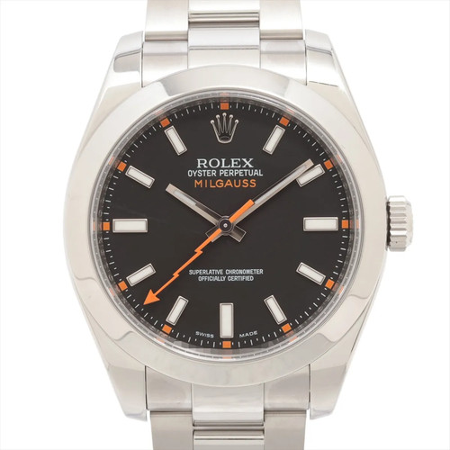 Rolex milgauss 116400 at - rolex, ss