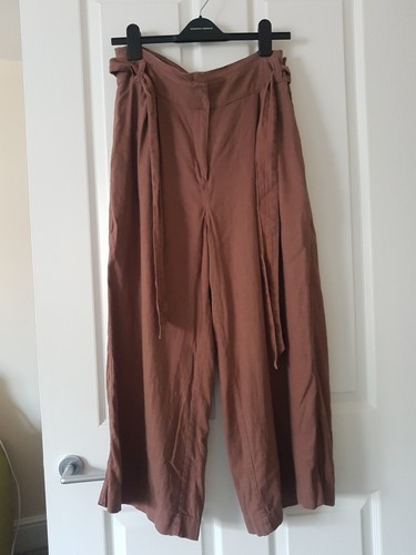 Fat face linen blend crop - face,