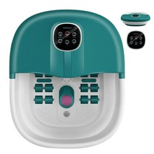 Foot Spa Bath Massager with Heat Bubbles and Remote Control