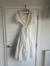 ZARA White Broderie Anglaise