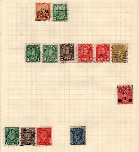 Canada album page - canada, of