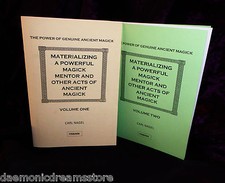 MATERIALISING A POWERFUL MAGICK MENTOR Carl Nagel Finbarr Occult Grimoire Magic 
