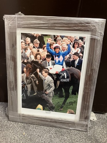 Frankie dettori autographed - frankie,