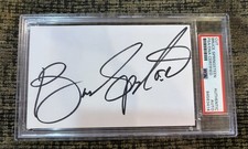 Bruce Springsteen Signed Auto