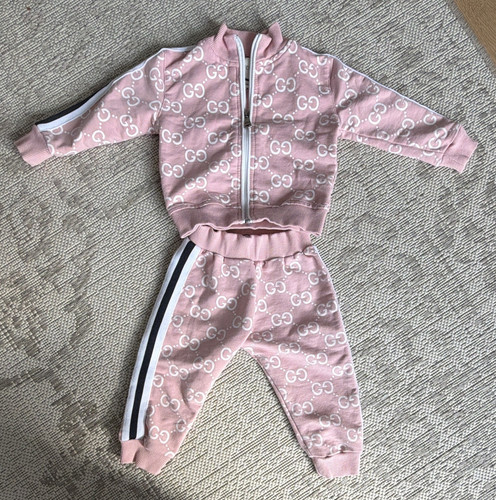 Gucci pink logo 2pc - pink,